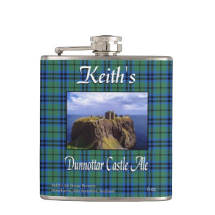 Keith's Dunnottar Castle Ale Flachmann