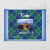 Keith's Dunnottar Castle Ale Postkarte (Vorderseite)