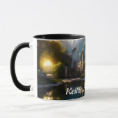 Keith's Morning Tea Personalisiert anpassbar Tasse (Links)