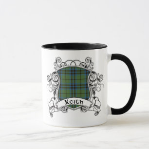 Keithtartan-Schild Tasse