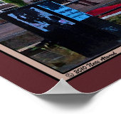 Keizersgracht Centrum Poster (Ecke)