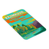 Kejimkujik Nationalpark immer noch Brook Canada Re Magnet (Rechte Seite)