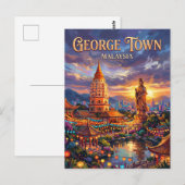 Kek Lok Si Tempel Malaysia Postkarte (Vorne/Hinten)