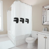 KEKEKE ㅋ ㅋ ㅋ Slang Duschvorhang (Beispiel)