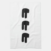 KEKEKE ㅋ ㅋ ㅋ Slang Geschirrtuch (Vertikal)