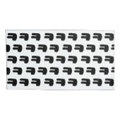 KEKEKE ㅋ ㅋ ㅋ Slang Kissenbezug (Rückseite-Rechts)