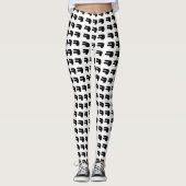 KEKEKE ㅋ ㅋ ㅋ Slang Leggings (Vorderseite)