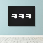 KEKEKE ㅋ ㅋ ㅋ Slang Leinwanddruck (Insitu (Holzboden))