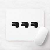 KEKEKE ㅋ ㅋ ㅋ Slang Mousepad (Mit Mouse)