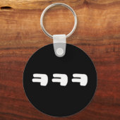 KEKEKE ㅋ ㅋ ㅋ Slang Schlüsselanhänger (Vorderseite)