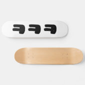 KEKEKE ㅋ ㅋ ㅋ Slang Skateboard (Horizontal)