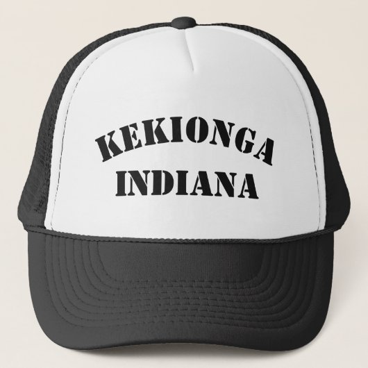 Kekionga, Indiana Trucker Hat Truckerkappe (Vorderseite)