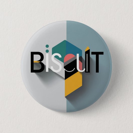 Keks-Abzeichen Button (Vorderseite)