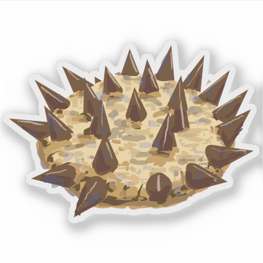 Keks Aufkleber (Vorderseite)