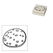 Keks aus dem Herz Gummistempel (Stempel)