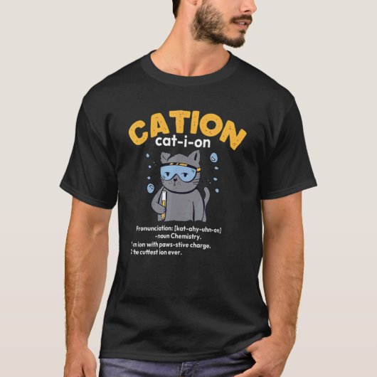 Keks Cat Ion T-Shirt (Vorderseite)