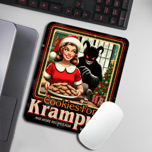 Keks für Krampus Frohe Krampus Weihnachten Horror Mousepad