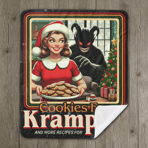 Keks für Krampus Frohe Krampus Weihnachten Horror Sherpadecke
