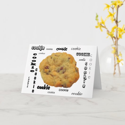 Keks! Karte (Gelbe Blume)