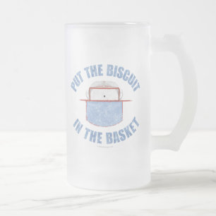 Keks-Korb (Hockey) Mattglas Bierglas