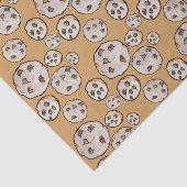 Keks mit Schokolade Seidenpapier (Ausschnitt)