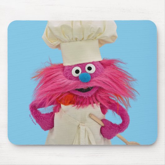 Keks Monster Food Truck | Gonger Posing Mousepad (Vorne)