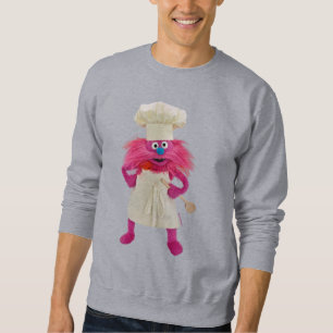 Keks Monster Food Truck   Gonger Posing Sweatshirt