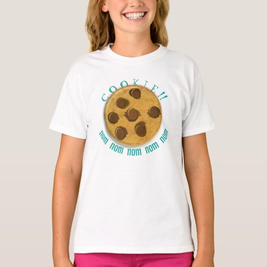 Keks! Nom Nom Nom T - Shirt (Vorderseite)