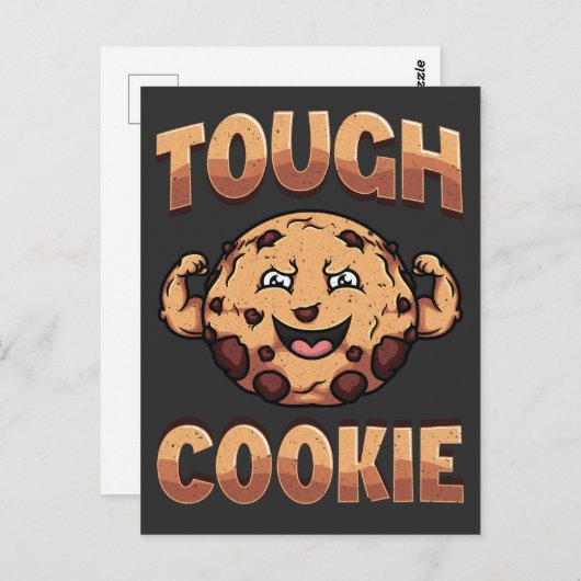 Keks Postkarte (Vorne/Hinten)