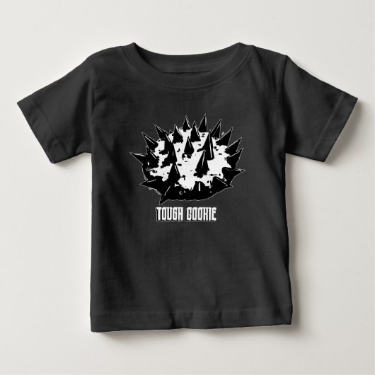 Keks, schwarz und weiß baby t-shirt (Vorderseite)