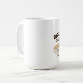 Keks-u. Soßen-beste Freund-für immer lustige Tasse (Vorderseite Links)