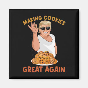 Keks wieder großartig machen Witziger Trump macht  Magnet