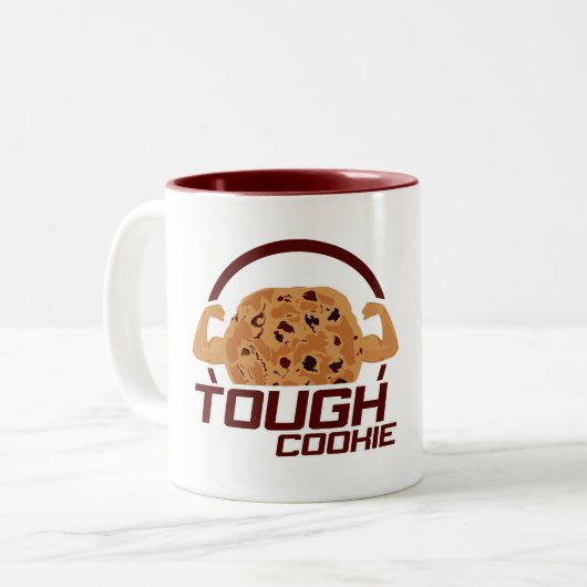 Keks Zweifarbige Tasse (Vorderseite Links)