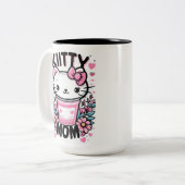 Keks Zweifarbige Tasse (Vorderseite Links)