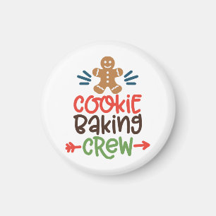 Keksbacken Crew Weihnachten Magnet