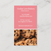 Keksbacken Visitenkarte (Rückseite)