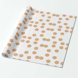 Kekse auf weiß geschenkpapier