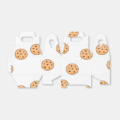 Kekse auf Weiß Geschenkschachtel (Ungefaltet)