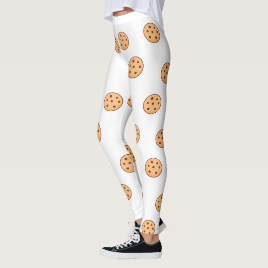 Kekse auf weiß leggings (Links)