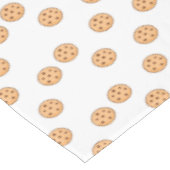 Kekse auf weiß tischdecke (Schrägansicht)