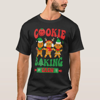 Kekse-Back-Crew-Familien-Weihnachts-Gingerbread-Te T-Shirt