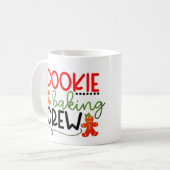 Kekse-Back-Crew Kaffeetasse (Vorderseite Links)