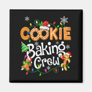 Kekse-Back-Crew-Kochliebhaber-Santa-Weihnachten-In Magnet