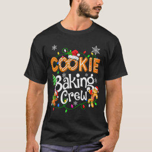 Kekse-Back-Crew-Kochliebhaber-Santa-Weihnachten-In T-Shirt