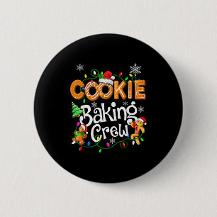 Kekse-Back-Crew-Kochliebhaber-Santa-Weihnachten-Le Button