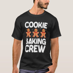 Kekse-Back-Crew-Weihnachtsfamilien-Pfefferkuchen T-Shirt