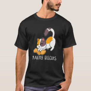 Kekse Backende Katze Gebäck Konditor Katzen T-Shirt