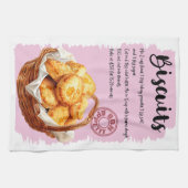 Kekse Backrezeptur Geschirrtuch (Horizontal)