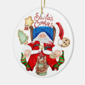 Kekse des Weihnachtsmanns - SRF Keramikornament (Links)