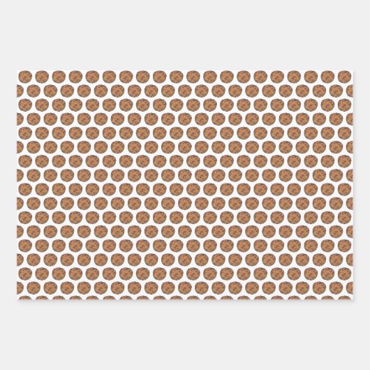 Kekse Erdnuss Butter Rainbow Chip Pink Mattiert Geschenkpapier Set (Vorderseite 3)